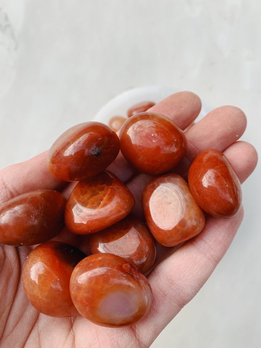 Tumble : Carnelian