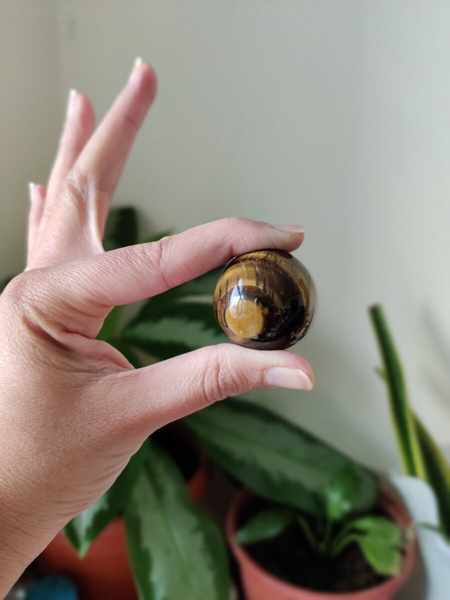 Tiger's Eye Sphere