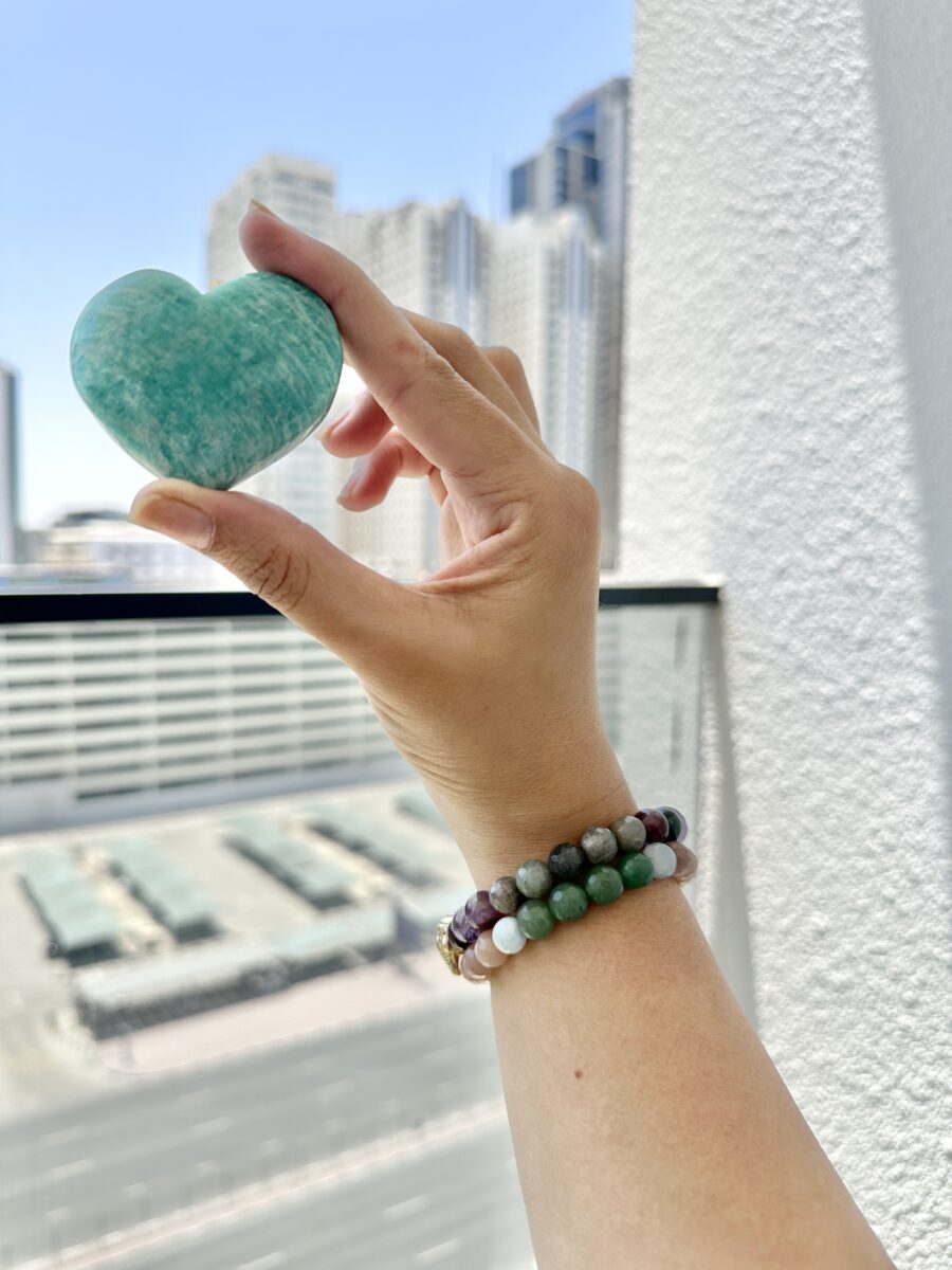 Amazonite Heart - Image 2