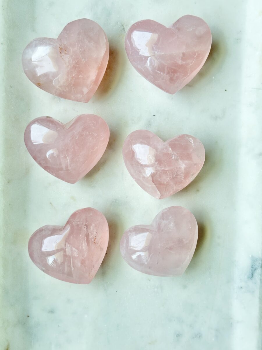 Rose Quartz Heart
